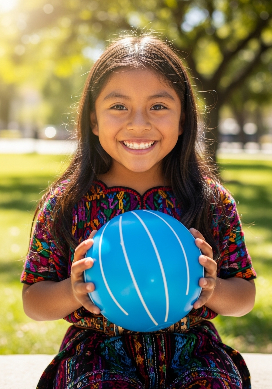 Niños sonriendo en una comunidad